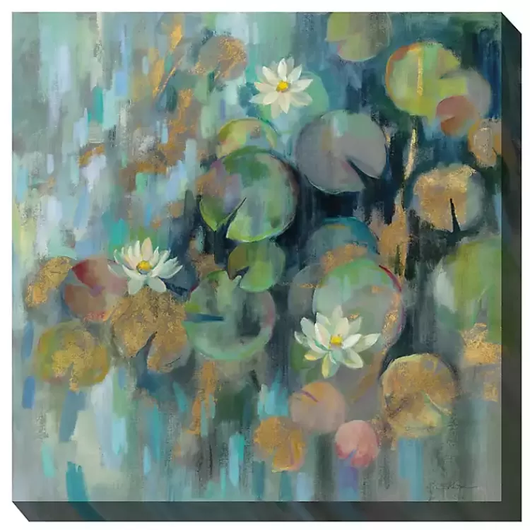 Mystic Pond Outdoor Canvas Art Print>Kirklands Home Online