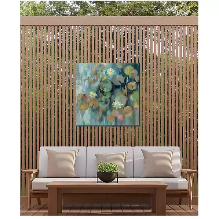 Mystic Pond Outdoor Canvas Art Print>Kirklands Home Online