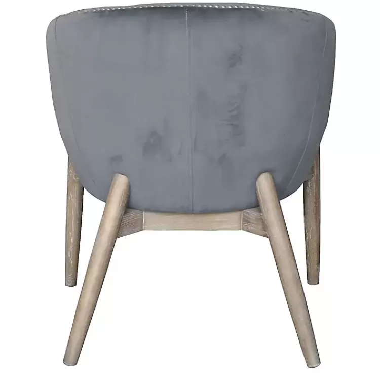 nadia_gray_velvet_club_chair_2.webp Nadia Velvet Club Chair>Kirklands Home Online