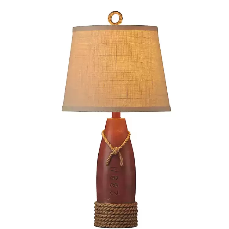 nantucket_red_buoy_table_lamp_2.webp Nantucket Red Buoy Table Lamp>Kirklands Home New
