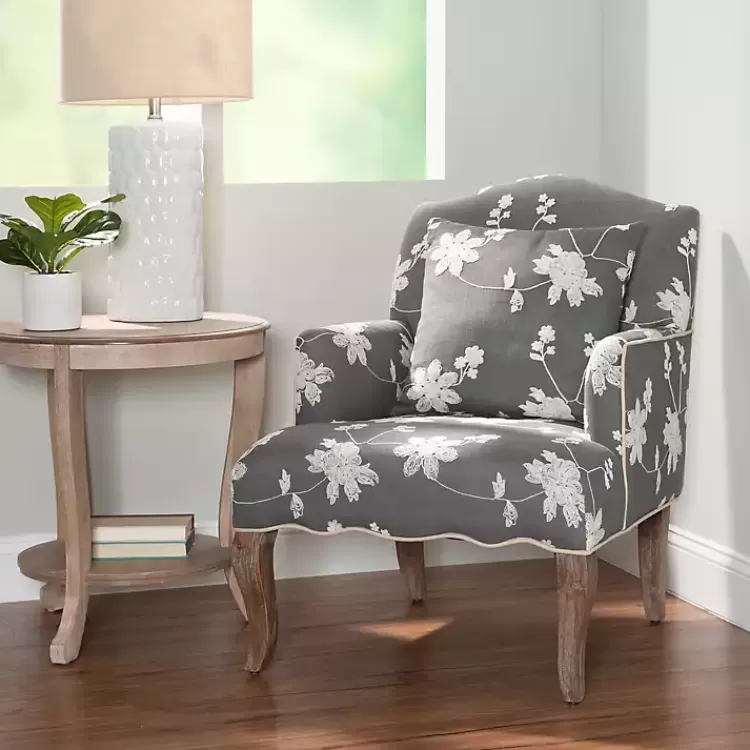 Natalie Floral Accent Chair>Kirklands Home Best Sale