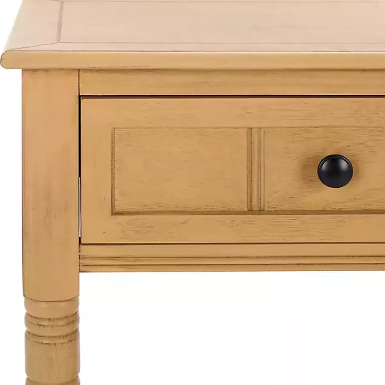 Natural 2- Drawer Samantha Console Table>Kirklands Home Best Sale