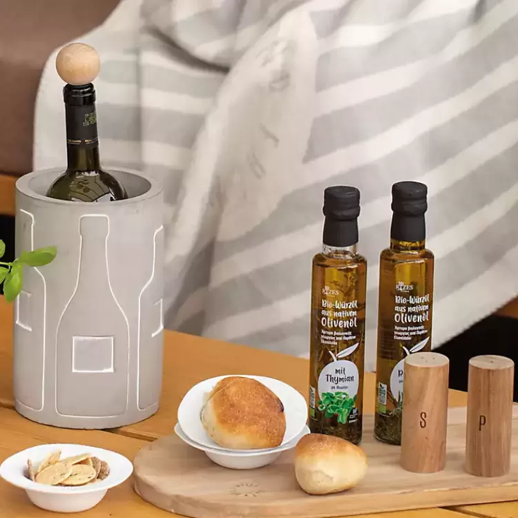 Natural Acacia Wood Salt & Pepper Shakers>Kirklands Home Outlet