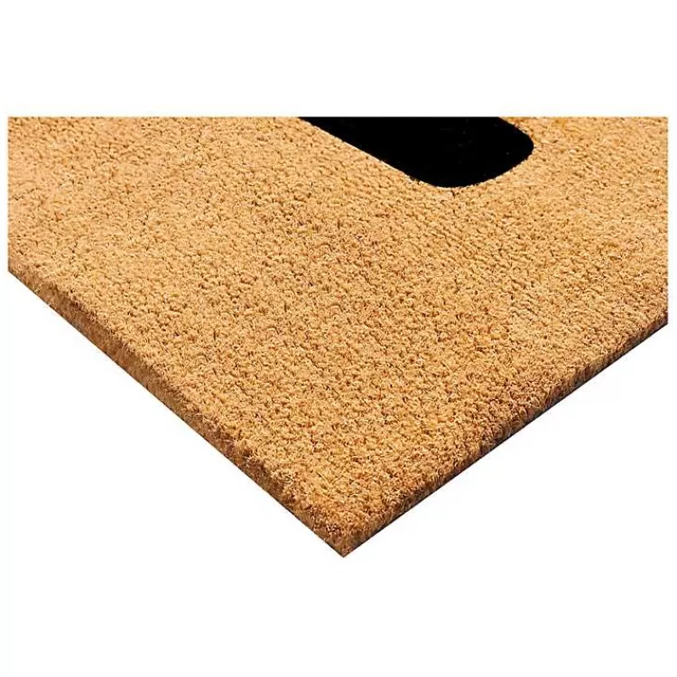 natural_and_black_coir_hello_doormat_x_in_3.webp Natural and Black Coir Hello Doormat, 36x24 in.>Kirklands Home Cheap