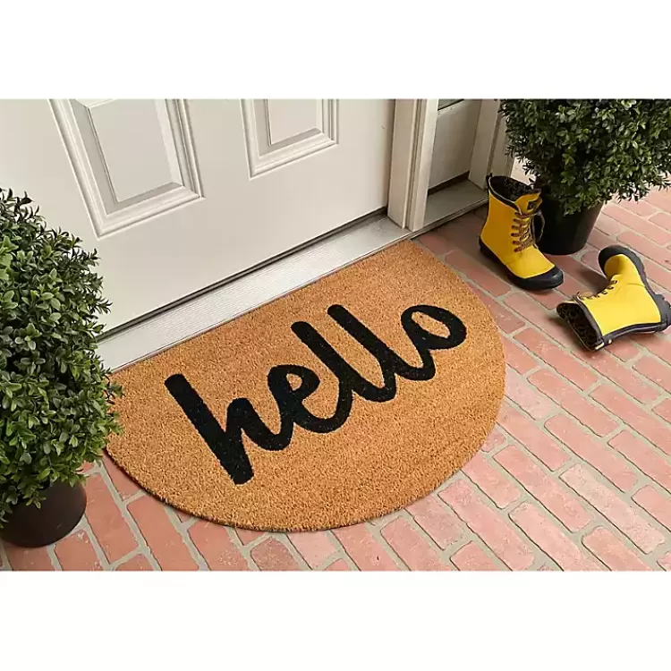 Natural Arch Hello Doormat>Kirklands Home Online