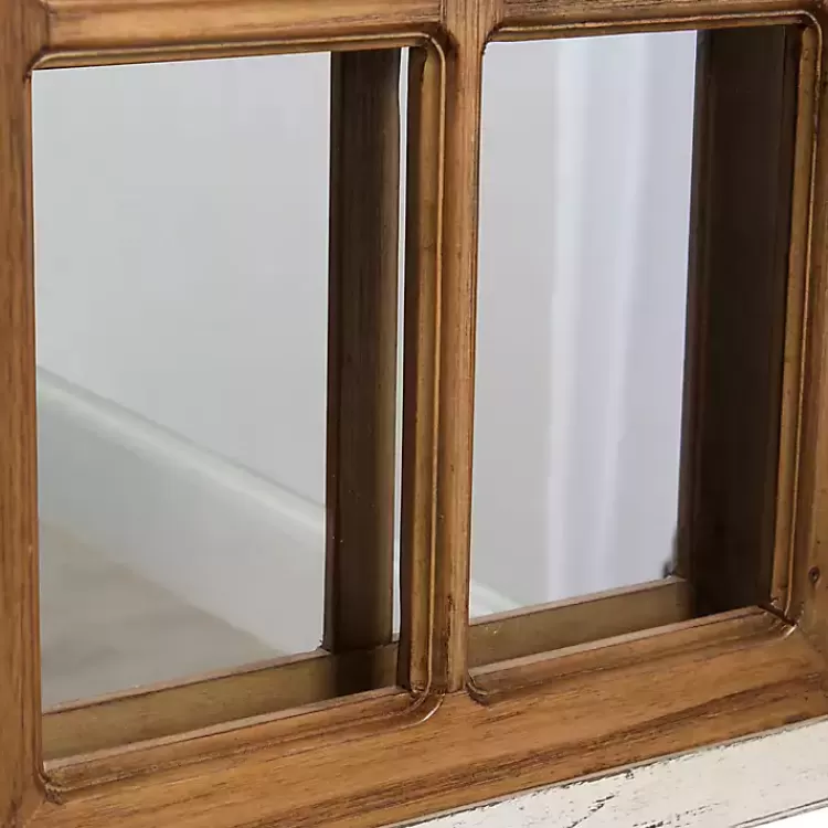 natural_arched_pane_doors_wall_mirror_9.webp Natural Arched Pane Doors Wall Mirror>Kirklands Home Hot