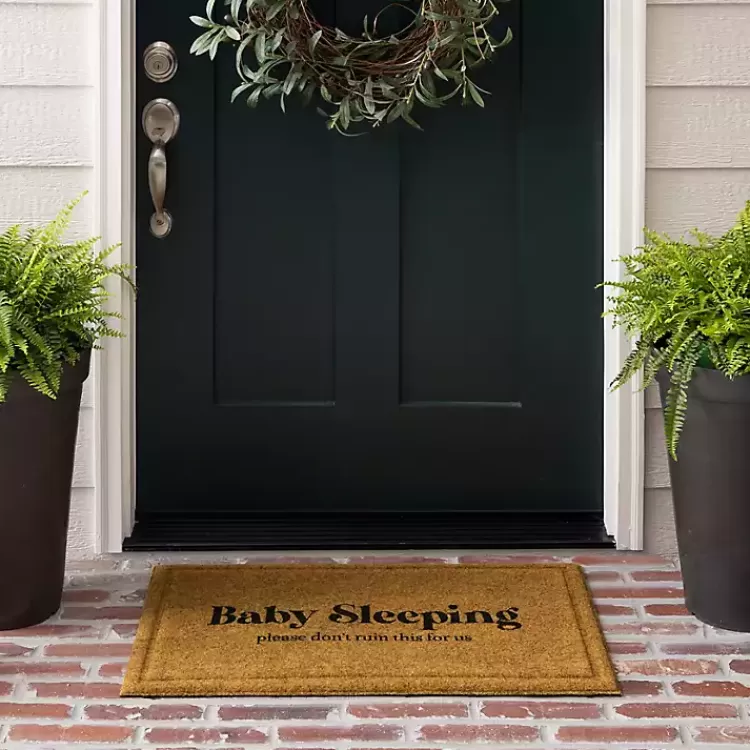 Natural Baby Sleeping Funny Doormat>Kirklands Home Best