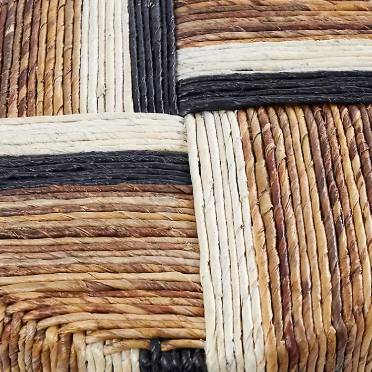 Natural Banana Leaf Wrapped Accent Table>Kirklands Home Online