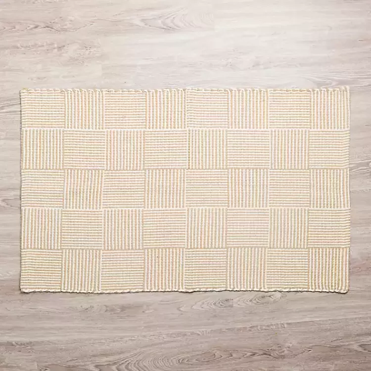 Natural Basketweave Scatter Rug>Kirklands Home Fashion