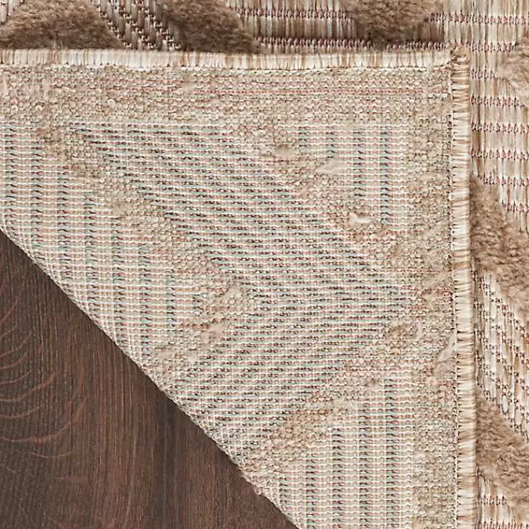 Natural Beige Diamond Indoor/Outdoor Area Rug, 4x6>Kirklands Home Hot