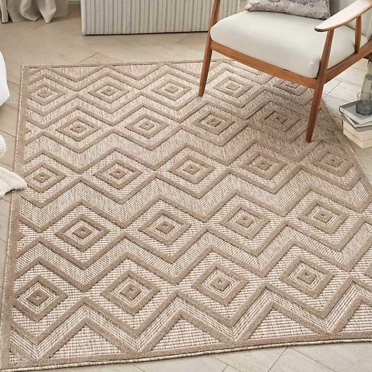 natural_beige_diamond_indooroutdoor_area_rug_x_4-1.webp Natural Beige Diamond Indoor/Outdoor Area Rug, 4x6>Kirklands Home Hot