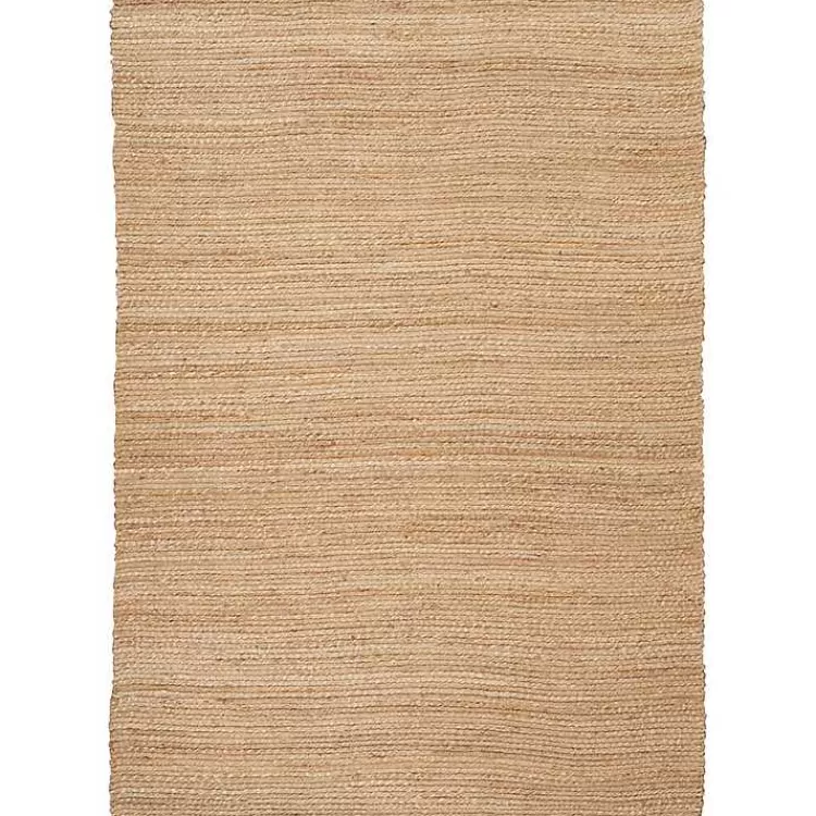 Natural Bleach Jute Reversible Area Rug, 4x6>Kirklands Home Shop