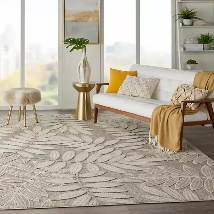 natural_botanical_leaves_outdoor_area_rug_x_6.webp Natural Botanical Leaves Outdoor Area Rug, 9x13>Kirklands Home New