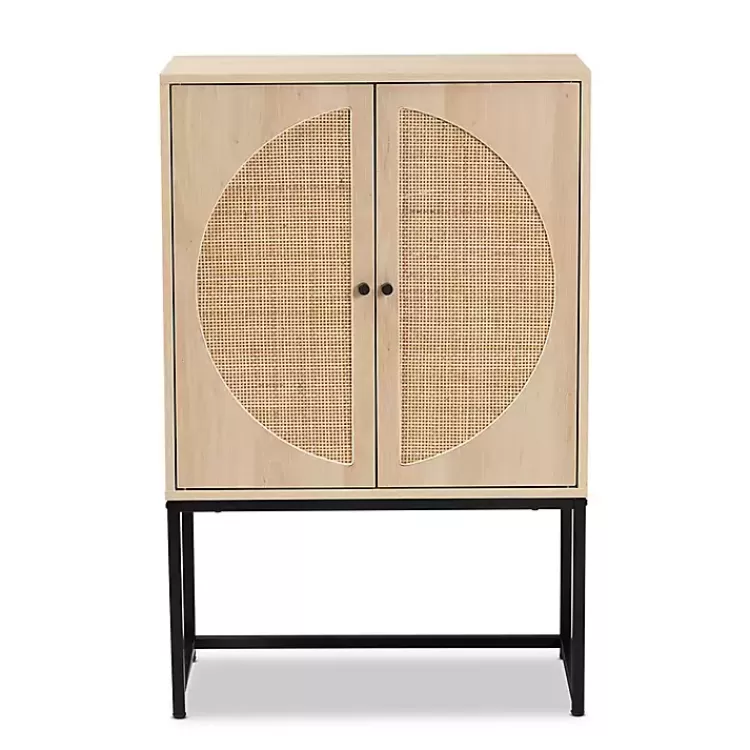 natural_cane_and_wood_door_cabinet_2.webp Natural Cane and Wood 2-Door Cabinet>Kirklands Home Clearance