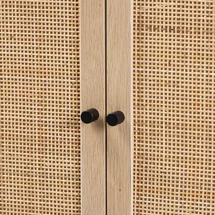 natural_cane_and_wood_door_cabinet_4.webp Natural Cane and Wood 2-Door Cabinet>Kirklands Home Clearance
