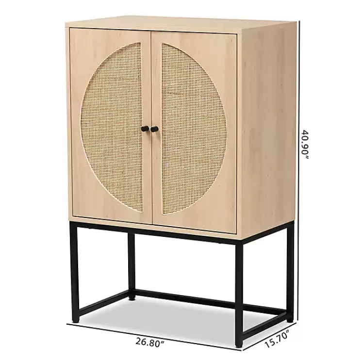natural_cane_and_wood_door_cabinet_8.webp Natural Cane and Wood 2-Door Cabinet>Kirklands Home Clearance