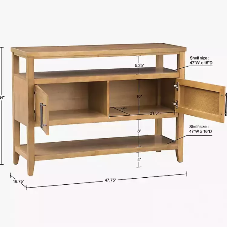 natural_cane_martha_sterwart_console_table_9.webp Natural Cane Martha Sterwart Console Table>Kirklands Home Clearance