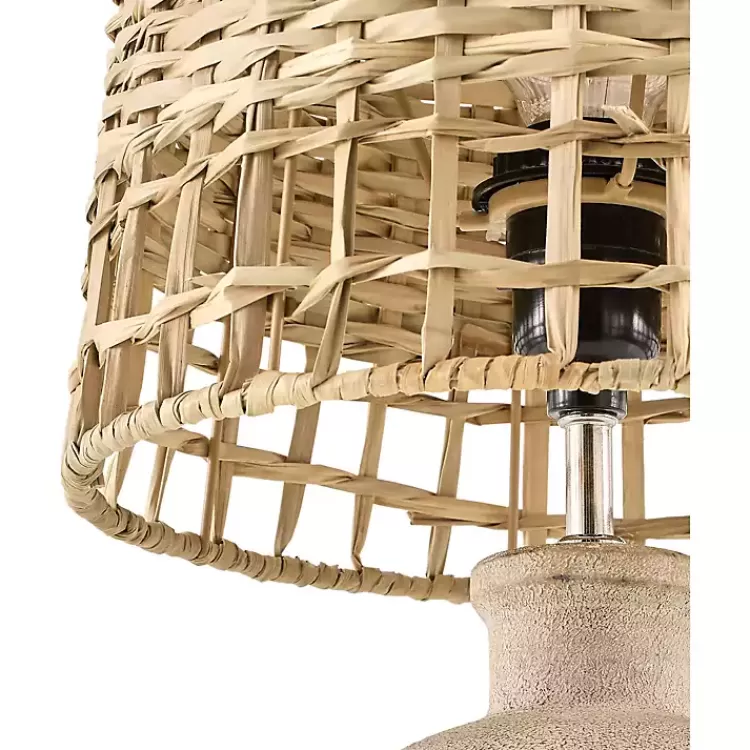natural_ceramic_pc_lamps_with_seagrass_shades_2.webp Natural Ceramic 2-pc. Lamps with Seagrass Shades>Kirklands Home Clearance