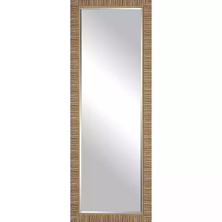 Natural Coastal Full-Length Wall Mirror>Kirklands Home Flash Sale