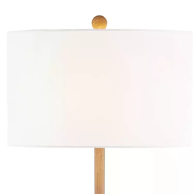Natural Contemporary Floor Lamp>Kirklands Home Online