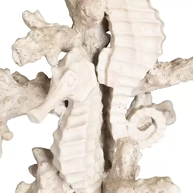 Natural Cream Resin Coastal Textured Table Lamp>Kirklands Home Clearance