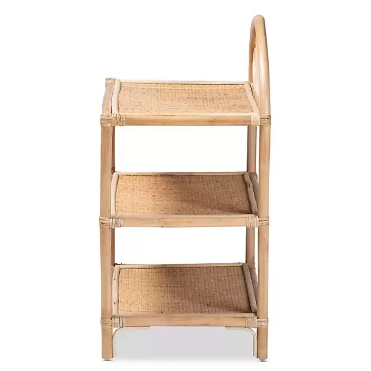 natural_curled_rattan_tiered_bookcase_3.webp Natural Curled Rattan 3-Tiered Bookcase>Kirklands Home Best