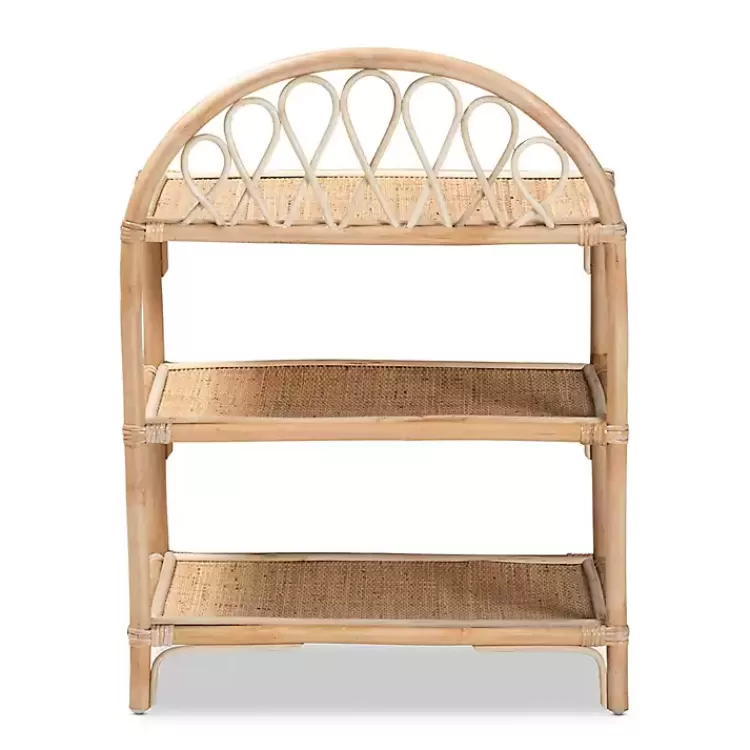 natural_curled_rattan_tiered_bookcase_4.webp Natural Curled Rattan 3-Tiered Bookcase>Kirklands Home Best
