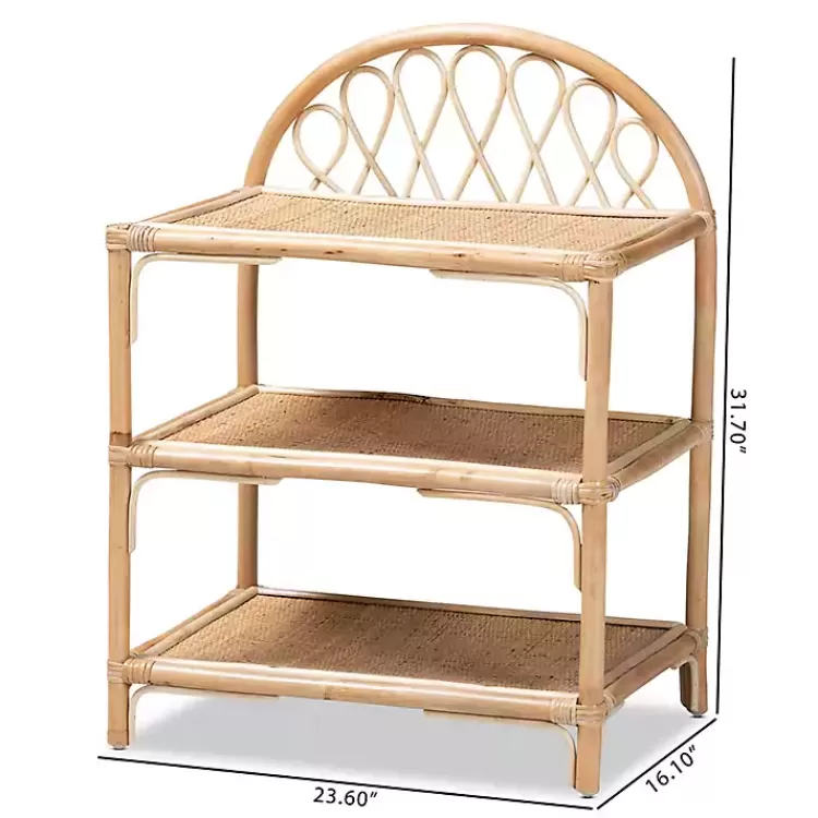 natural_curled_rattan_tiered_bookcase_8.webp Natural Curled Rattan 3-Tiered Bookcase>Kirklands Home Best