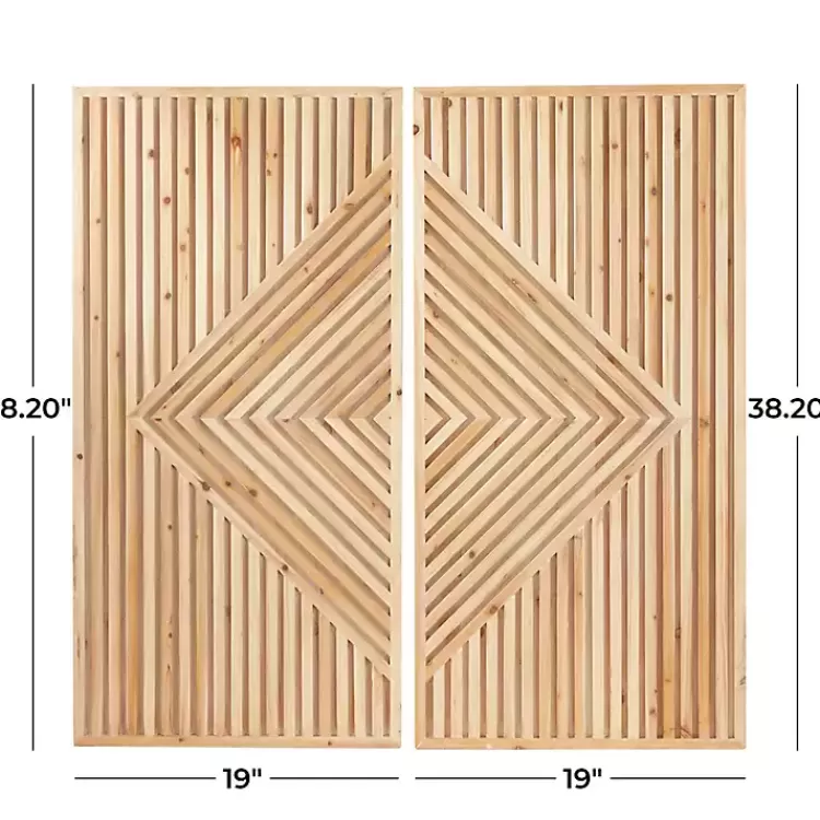 natural_diamond_wood_panel_wall_plaques_set_of__4.webp Natural Diamond Wood Panel Wall Plaques, Set of 2>Kirklands Home Store