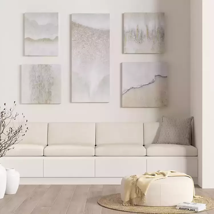 Natural Essence Canvas Art Prints, Set of 5>Kirklands Home Cheap