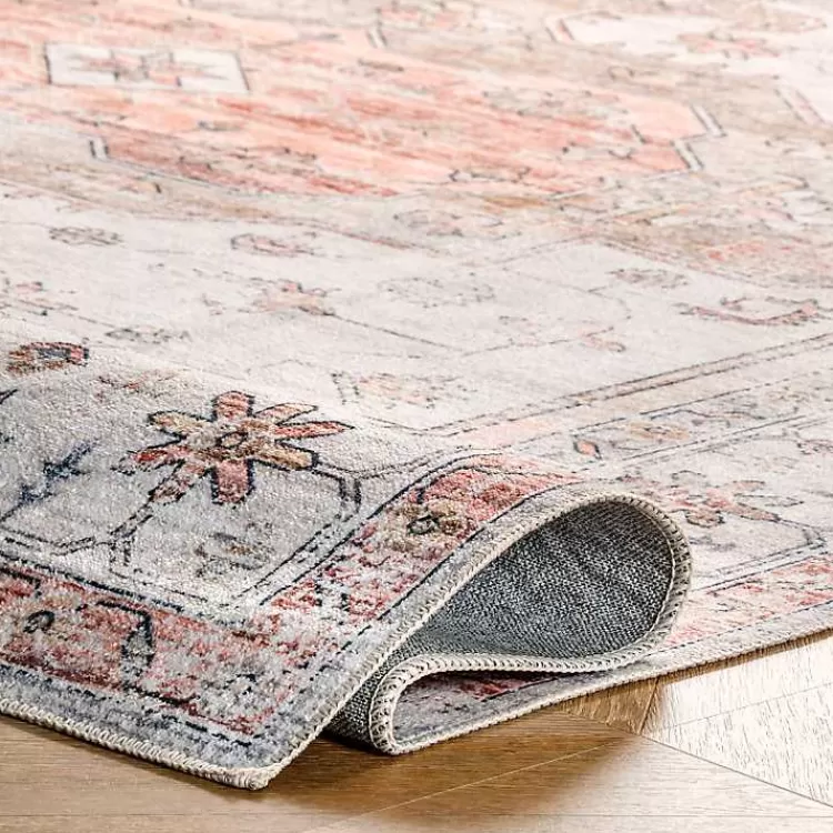 natural_faded_vintage_washable_area_rug_x_4-2.webp Natural Faded Vintage Washable Area Rug, 4x6>Kirklands Home Hot