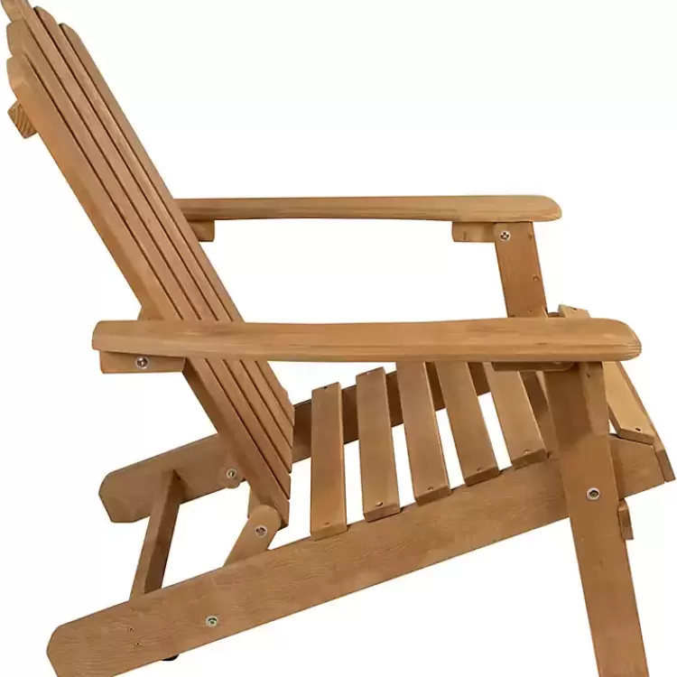 natural_folding_outdoor_adirondack_chair_3.webp Natural Folding Outdoor Adirondack Chair>Kirklands Home Best