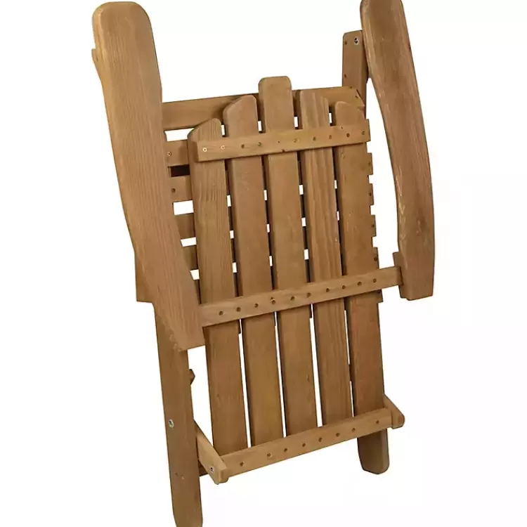 natural_folding_outdoor_adirondack_chair_5.webp Natural Folding Outdoor Adirondack Chair>Kirklands Home Best