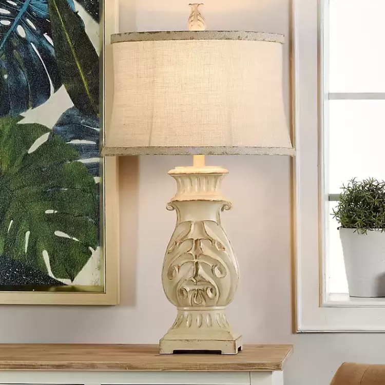 Natural French Country Table Lamp>Kirklands Home New