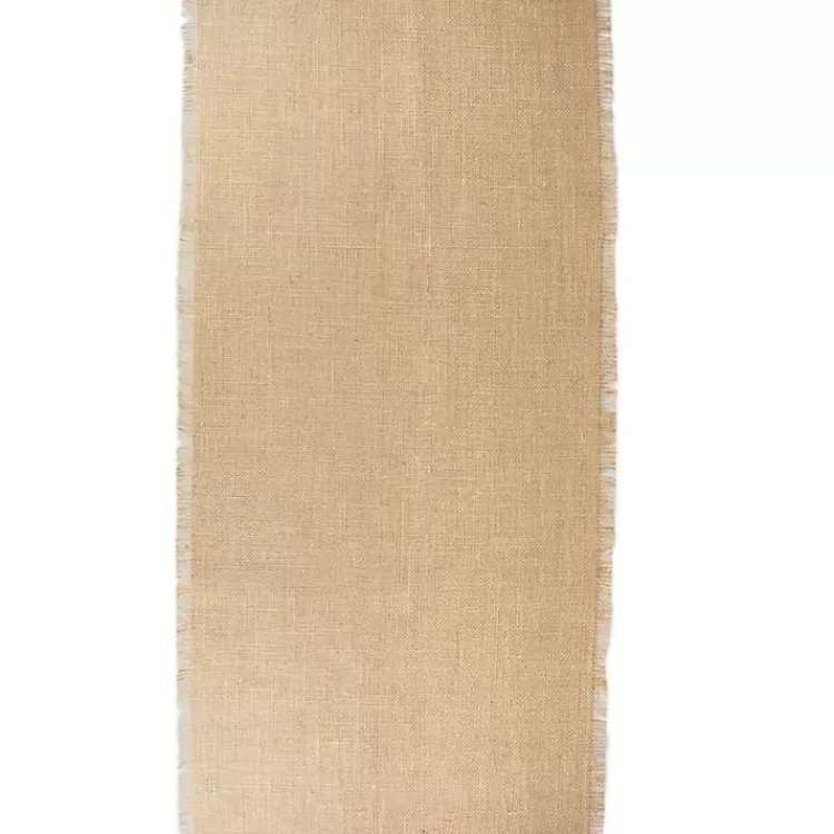 natural_jute_table_runner__in_4.webp Natural Jute Table Runner, 110 in.>Kirklands Home Fashion