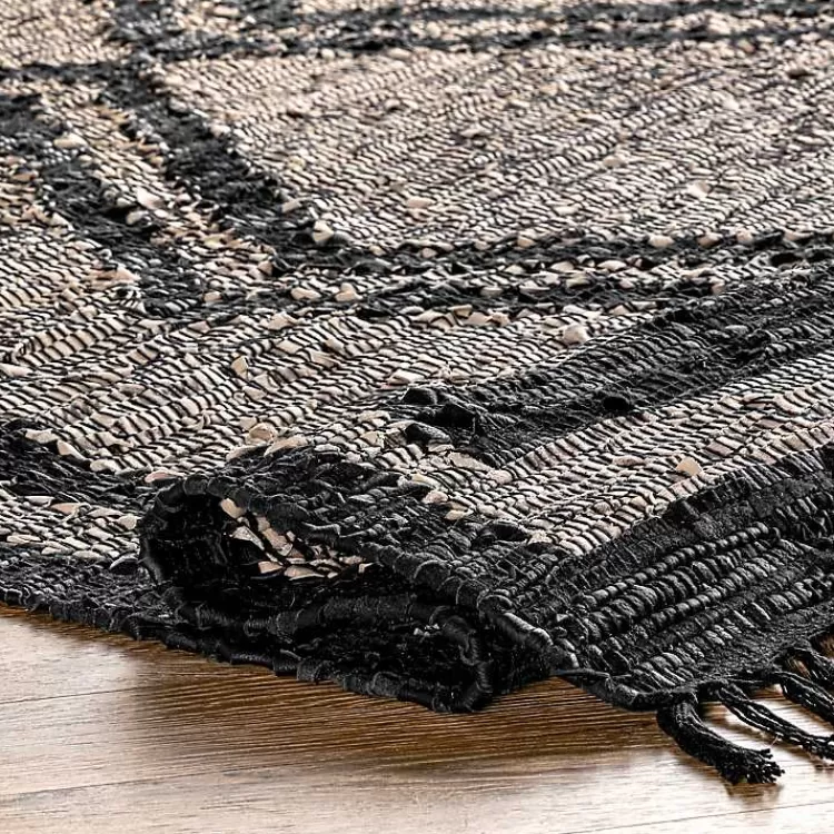 natural_leather_flatweave_zigzag_area_rug_x_3.webp Natural Leather Flatweave ZigZag Area Rug, 8x10>Kirklands Home Best