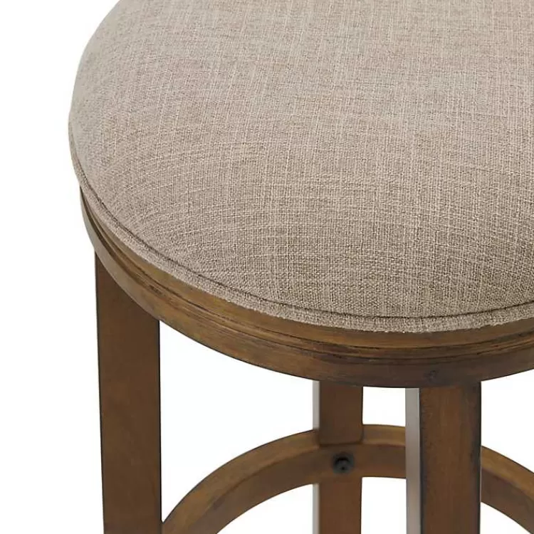 natural_linen_and_wood_bar_stool_5.webp Natural Linen and Wood Bar Stool>Kirklands Home Best Sale