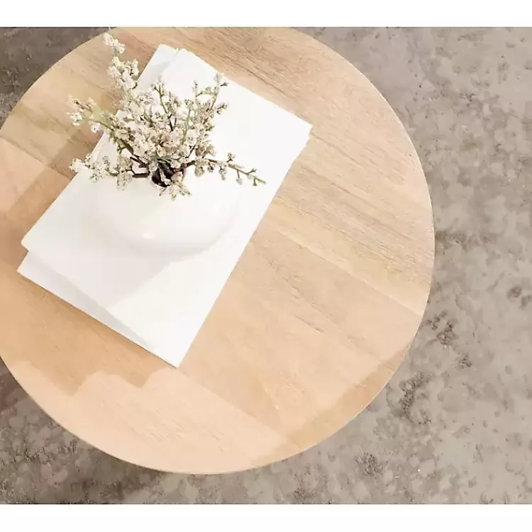 natural_mango_wood_round_kershaw_accent_table_6.webp Natural Mango Wood Round Kershaw Accent Table>Kirklands Home Clearance