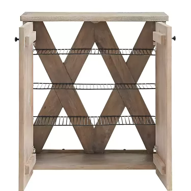natural_mango_wood_shoe_cubbie_3.webp Natural Mango Wood Shoe Cubbie>Kirklands Home Store