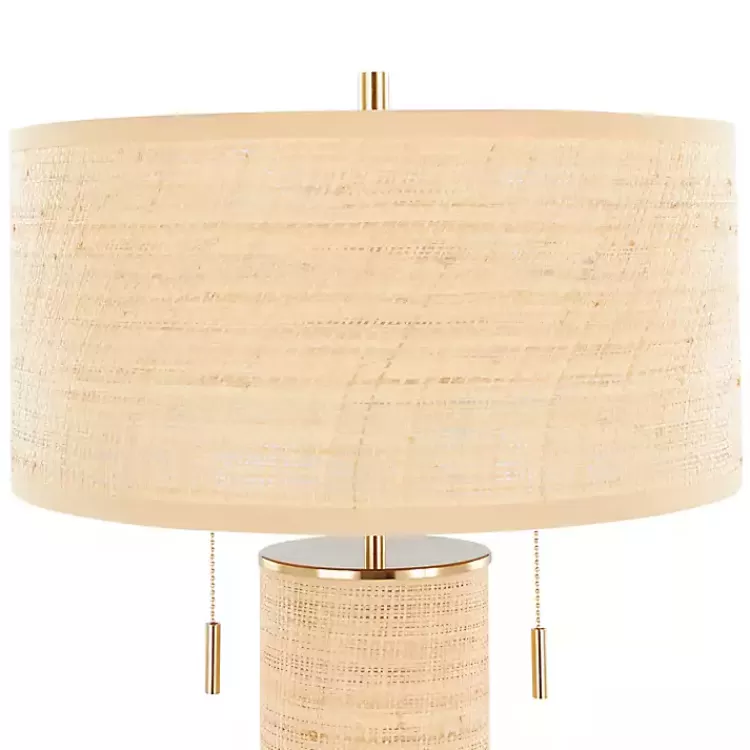 natural_rattan_and_gold_metal_table_lamp_4.webp Natural Rattan and Gold Metal Table Lamp>Kirklands Home Best