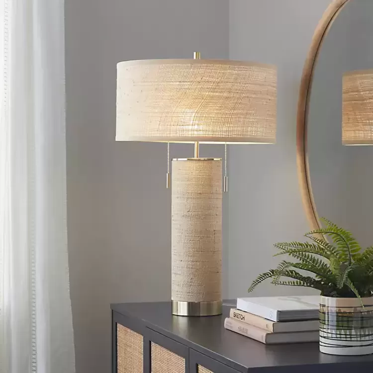 natural_rattan_and_gold_metal_table_lamp_5.webp Natural Rattan and Gold Metal Table Lamp>Kirklands Home Best