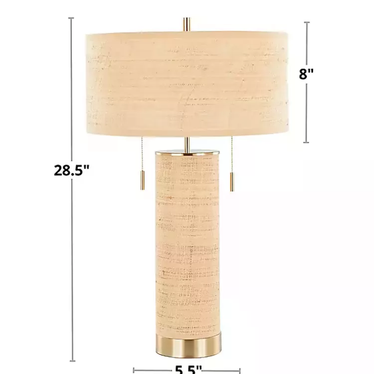 natural_rattan_and_gold_metal_table_lamp_7.webp Natural Rattan and Gold Metal Table Lamp>Kirklands Home Best