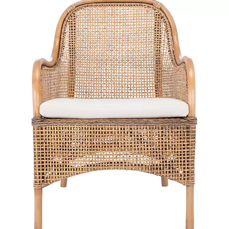 Natural Rattan Charlie Accent Chair>Kirklands Home Cheap