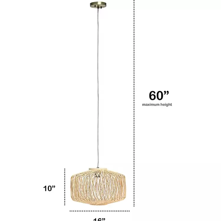 natural_rattan_geometric_pendant_light_3.webp Natural Rat Geometric Pendant Light>Kirklands Home Cheap