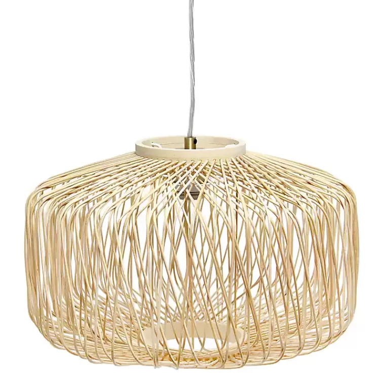 natural_rattan_geometric_pendant_light_5.webp Natural Rat Geometric Pendant Light>Kirklands Home Cheap