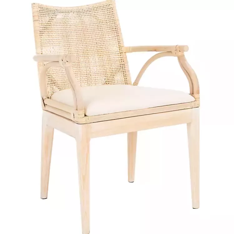 Natural Rattan Gianna Accent Chair>Kirklands Home Sale