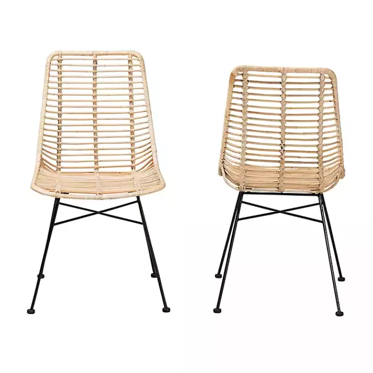 Natural Rat Manhat Dining Chairs, Set of 2>Kirklands Home Discount