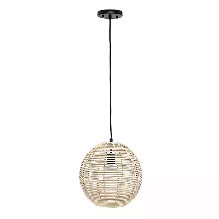 natural_rattan_sphere_pendant_light_2.webp Natural Rat Sphere Pendant Light>Kirklands Home Outlet