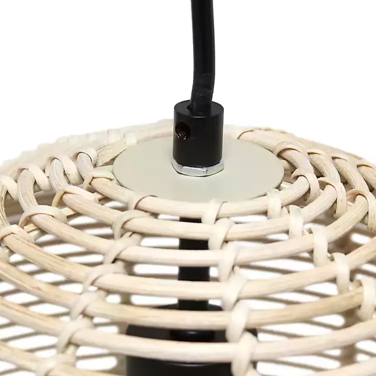 natural_rattan_sphere_pendant_light_5.webp Natural Rat Sphere Pendant Light>Kirklands Home Outlet