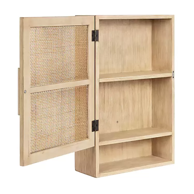 natural_rattan_wall_cabinet_with_shelf_5.webp Natural Rattan Wall Cabinet with Shelf>Kirklands Home Discount